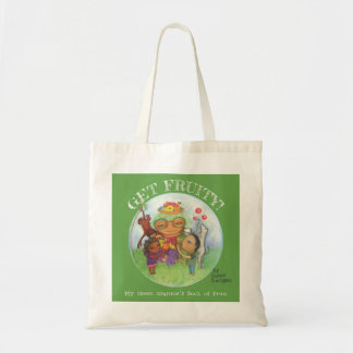 Bolsa Tote Obtenha frutado! sacola natural das canvas