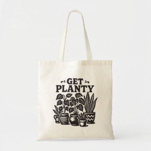 Bolsa Tote Obtenha Planty Plantas Internas Engraçado Amante d