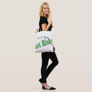 Bolsa Tote Obtenha riscos