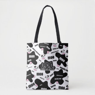 Bolsa Tote OCD - Perturbação Obsessiva da Vaca