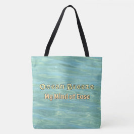 Bolsa Tote Ocean Breeze, Mind at Ease Calm Vibes