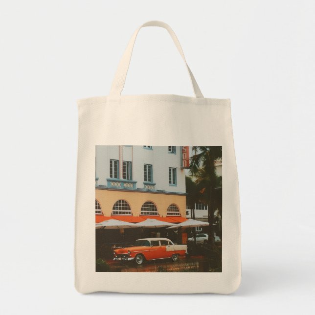 Bolsa Tote Ocean Drive, South Beach, Miami (Frente)