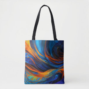 Bolsa Tote Ocean Lava "Astralswirl"