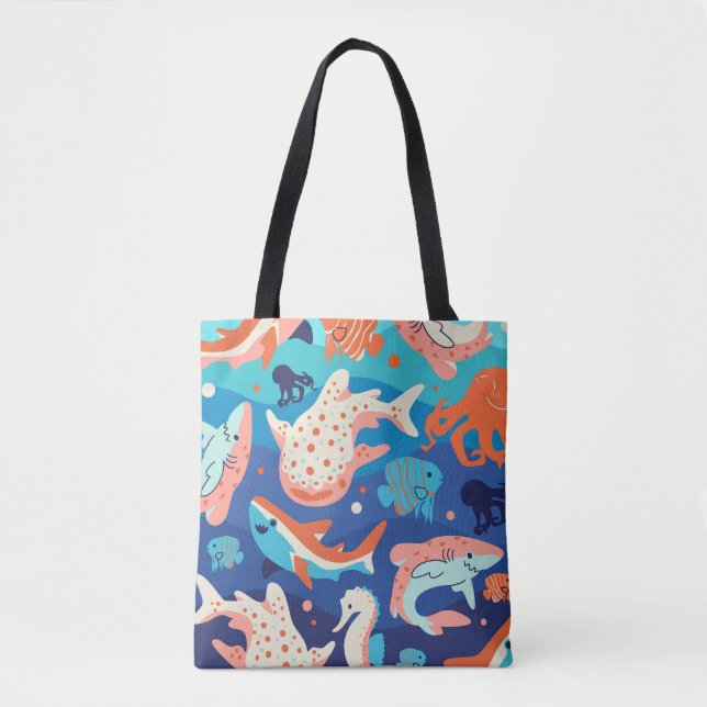 Bolsa Tote Ocean Wonders (Frente)