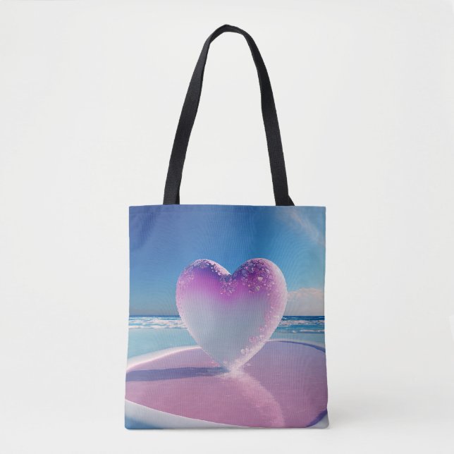 Bolsa Tote Oceanic Love Heart (Frente)