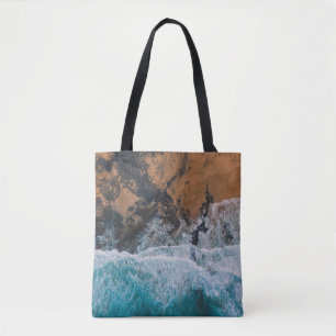 BOLSA TOTE OCEANO AZUL