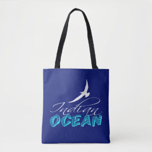 Bolsa Tote Oceano Índico Personalizável