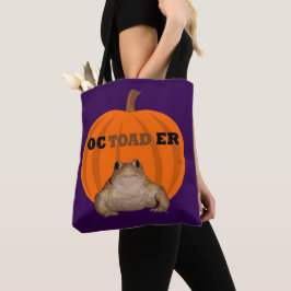 Bolsa Tote Octoader Halloween Pun With Toad Holiday Fun