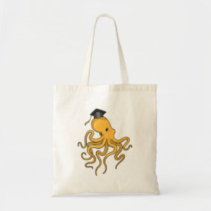 Bolsa Tote Octopus como estudante de Diploma