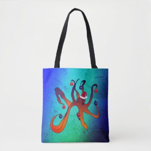 Bolsa Tote Octopus de papais noeis
