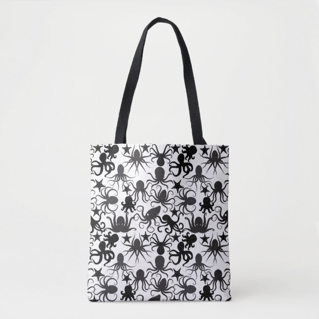 Bolsa Tote Octopus Pattern.w Sem BG (Frente)