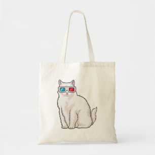 Bolsa Tote Óculos de gato