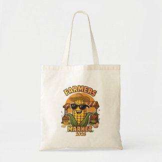 Bolsa Tote Óculos de Sol Divertidos Personagem de Milho do Me