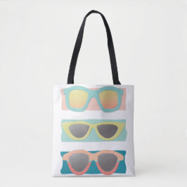 Bolsa Tote Óculos solares Trio Coral