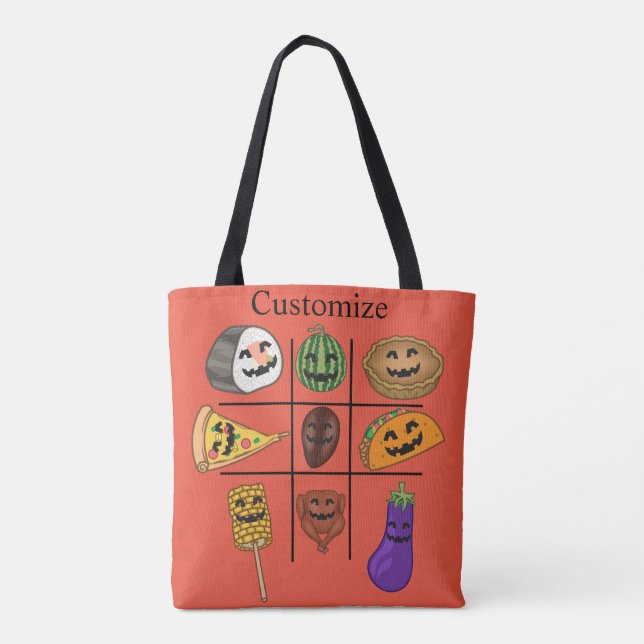 Bolsa Tote Odball Jack o'lantern Medley Thunder_Cove (Verso)