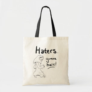Bolsa Tote Ódio de Gunna dos aborrecedores em meu Hijab