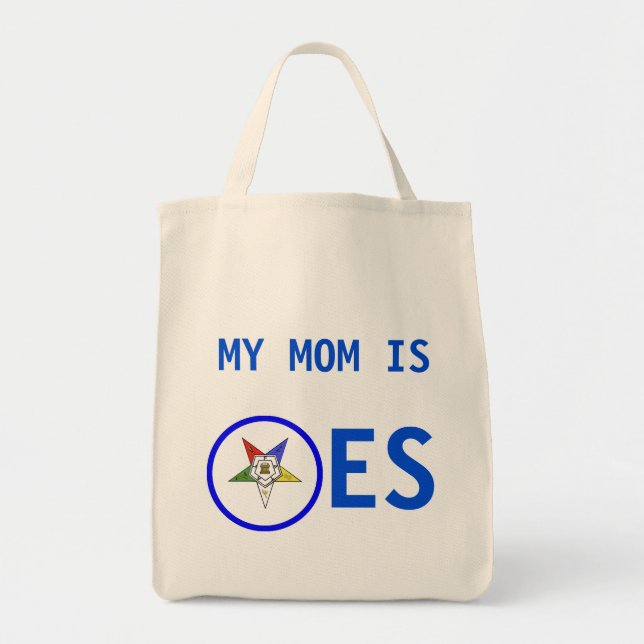 BOLSA TOTE OES MINHA MÃE É (Frente)