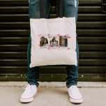 Bolsa Tote Oferta de texto e fotos personalizadas do Casal em<br><div class="desc">Crie uma proteção de eterno com nossa Camisa de Fotografias Personalizada para Casais! Personalize-o com as suas fotografias de casal favoritas num design de inspiração retrógrada, perfeito para aniversários, Dia do Namorados, ou só porque. Você pode personalizá-lo com suas fotos e texto. Esta camisa é um presente único para celebrar...</div>