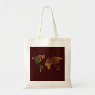 Bolsa Tote Oferta do Designer de Mapa do Velho Mundo