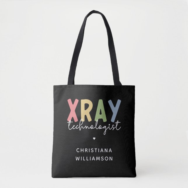 Bolsa Tote Ofertas técnicas de raios-X personalizadas do Xray (Frente)