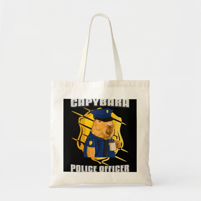 Bolsa Tote Oficial de Polícia de Mens Capybara 22 (Frente)