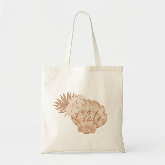 Bolsa Tote Oh Baby Boho Seashell Tote Bag (Frente)
