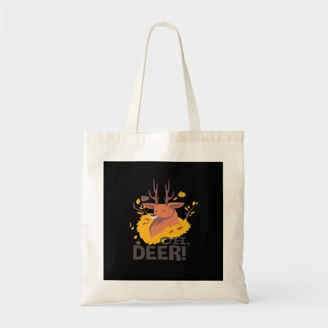 Bolsa Tote Oh Deer Creative Design Tote Bag (Frente)