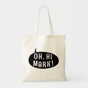Bolsa Tote Oh olá! bolha cómico engraçada do discurso da