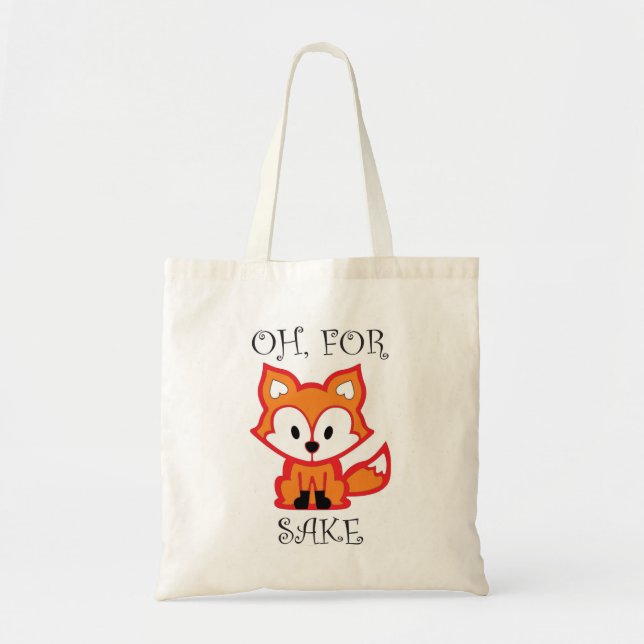 Bolsa Tote Oh para a causa do Fox! (Frente)