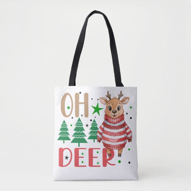 Bolsa Tote Oh Veado (Frente)