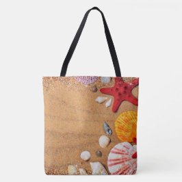 Bolsa Tote Oil Paint Beach Life