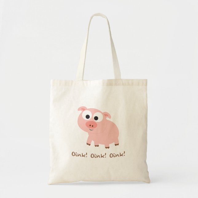 Bolsa Tote Oink! Oink! Oink! (Frente)