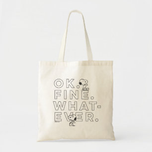 Bolsa Tote "Ok. Muito bem. Tanto faz.