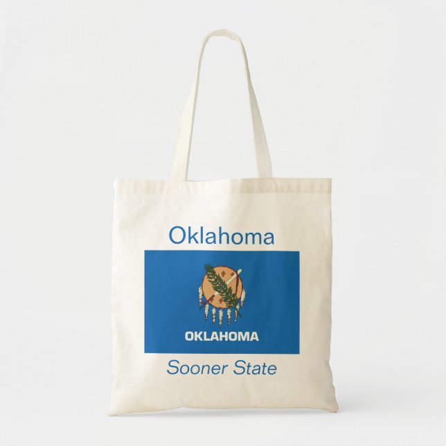 Bolsa Tote Oklahoman Flag Bag (Frente)