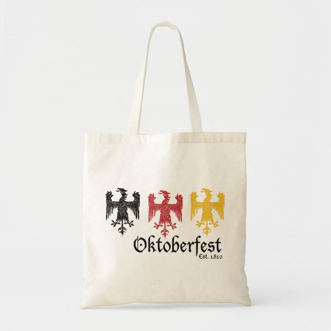 Bolsa Tote Oktoberfest Est. 1810 (Frente)