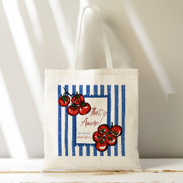 Bolsa Tote Olá bela tomate presente favor de chuveiro de noiv