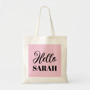 Bolsa Tote Olá e seu nome