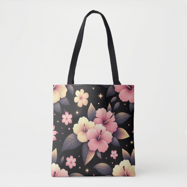 Bolsa Tote Olá Hibiscus (Frente)