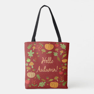 Bolsa Tote Olá, outono!