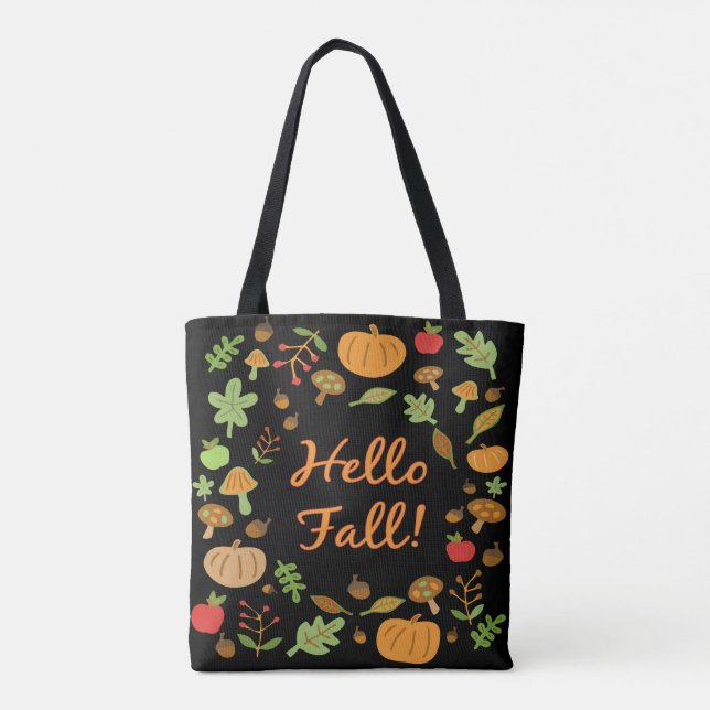 Bolsa Tote Olá Outono! (Verso)
