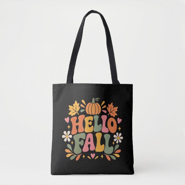 Bolsa Tote Olá Outono (Frente)