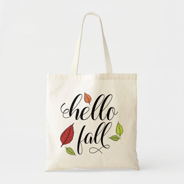 Bolsa Tote Olá Outono (Frente)
