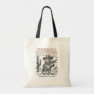 Bolsa Tote Olá Parceiro Gato Caubói