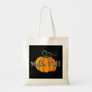 Bolsa Tote Olá, Pumpkin De Queda Ajudante Pumpkin