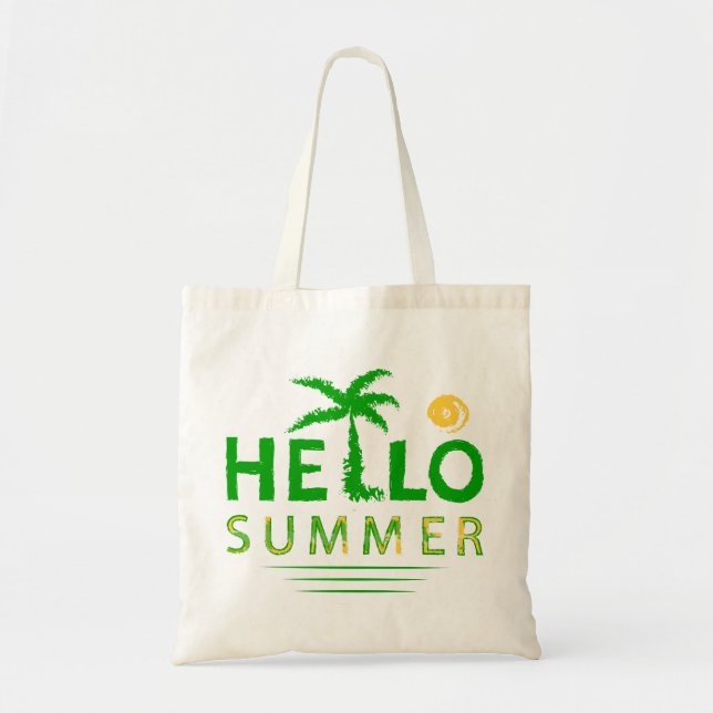 Bolsa Tote Olá Summer (Frente)