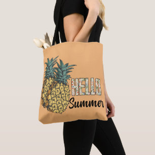Bolsa Tote Olá Summer Pineapple