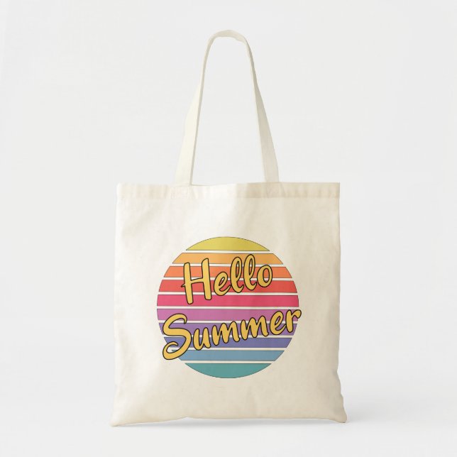 Bolsa Tote Olá Verão (Frente)