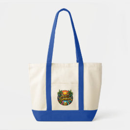 Bolsa Tote Olá Verão Praia Tropical