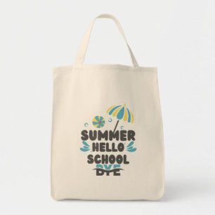 Bolsa Tote Olá Verão Tchau Escola