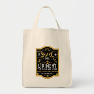 Bolsa Tote Óleo de Cobra do Oeste Selvagem